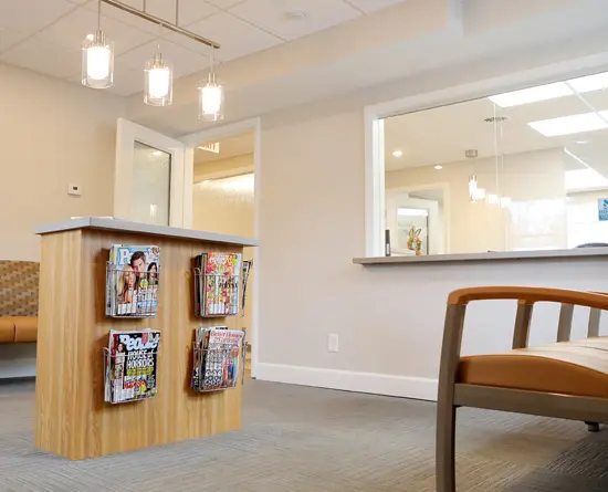 Reception-Area Reception Area, DeSanti Family Dentistry